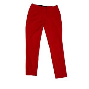 XOXO Women's Size 4 Red Skinny Dress Pants Stretch Trousers